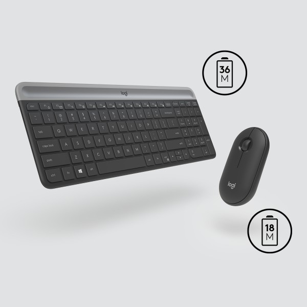 Slim Wireless Keyboard and