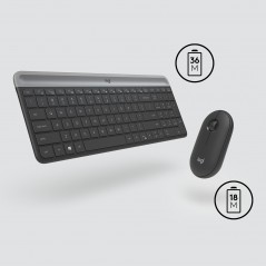 Slim Wireless Keyboard and