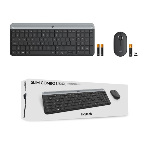 Slim Wireless Keyboard and