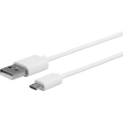 MicroUSB Cable 1m White