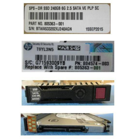 240GB SATA 6G SFF SC VE PLP