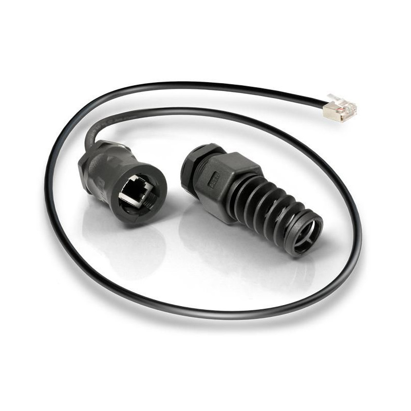 Waterproof RJ-45 socket 380mm