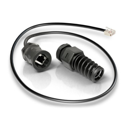 Waterproof RJ-45 socket 380mm