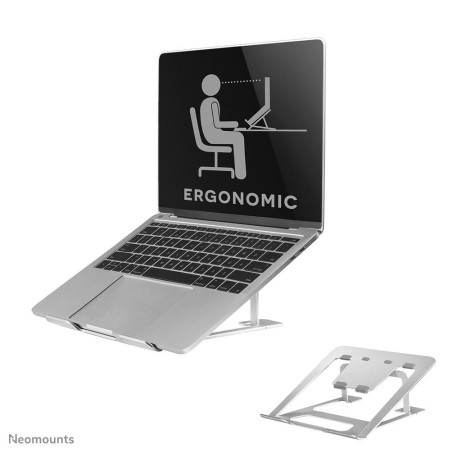 Notebook Desk Stand Silver | APLIUM