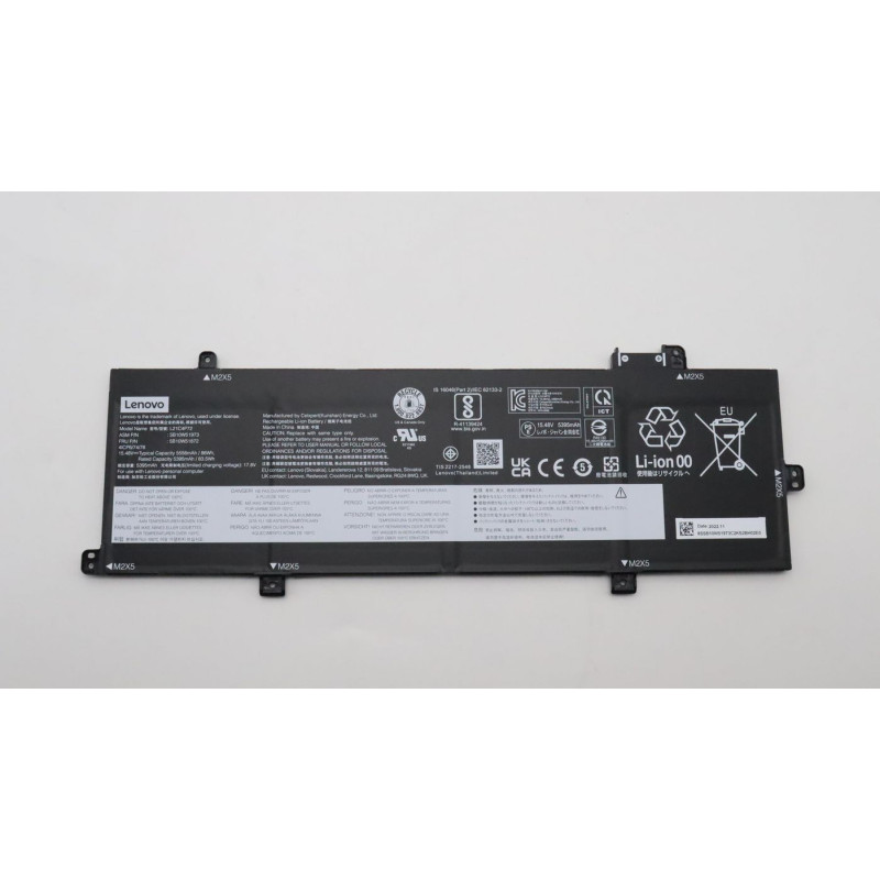 86Wh Lithium-Ion internal