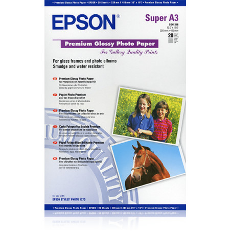 Paper/Prem Glossy Photo A3+250gm2 20sh