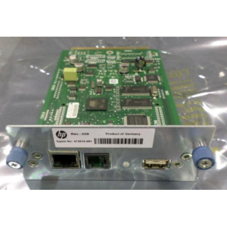 Library controller card for