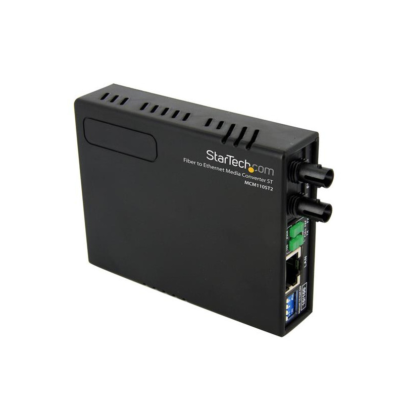 MM Fiber Ethernet Media Converter ST 2km