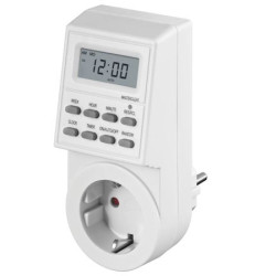 Digital day & week timer clock