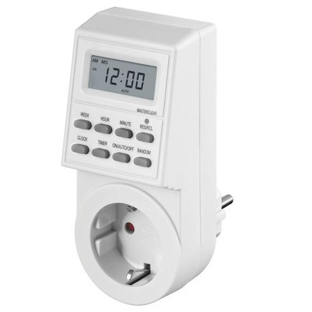 Digital day & week timer clock