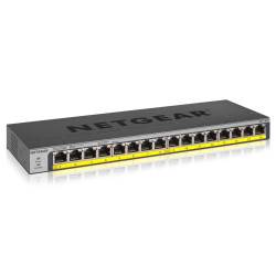 16-PORT POE/POE+GB SWITCH
