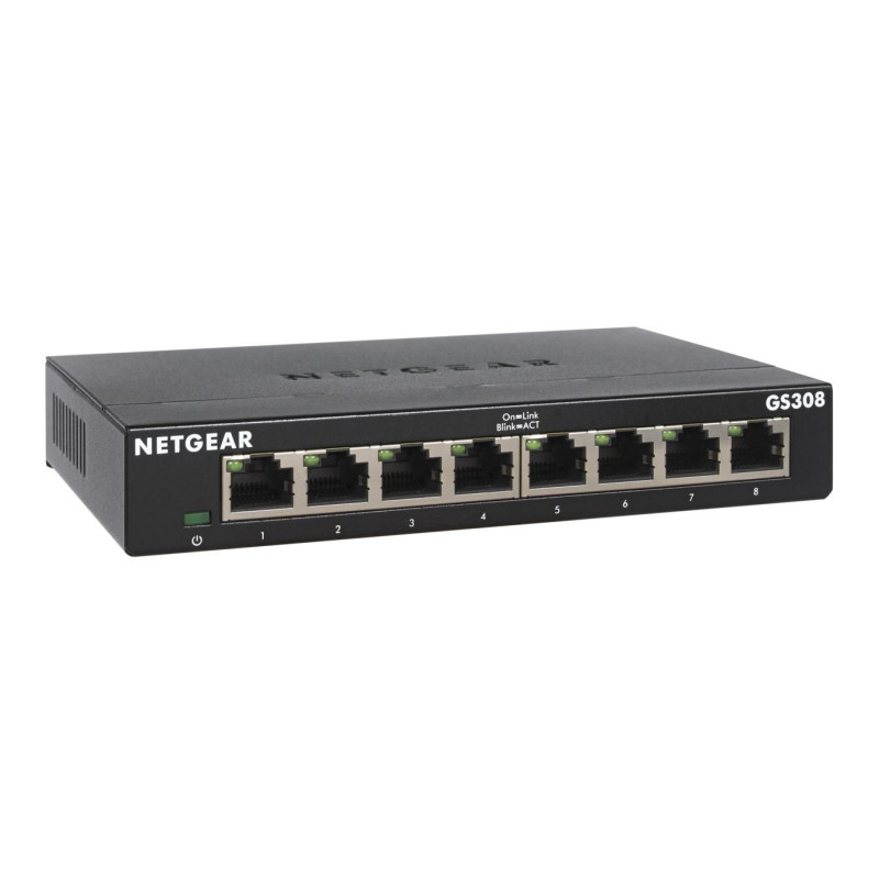 8-PORT GB ETHERNET UNMGD