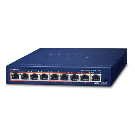 8-Port 10/100/1000 Gigabit