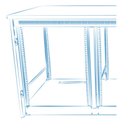 Millwork Drawings and Hardware 2 bay 27"