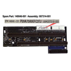 Server backplane board with