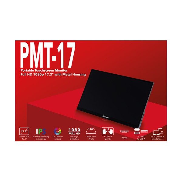 PMT-17 Portable Touchscreen