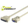 Serial Cable DB9-DB25 3M F/M