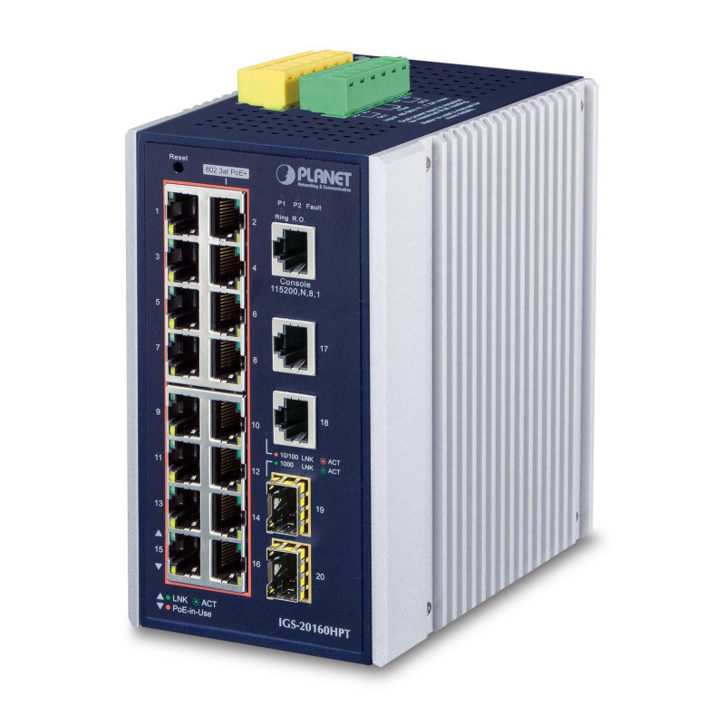 IP30 Industrial L2+/L4 16-P
