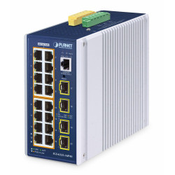 IP30 DIN-rail Ind. L3 16 Port