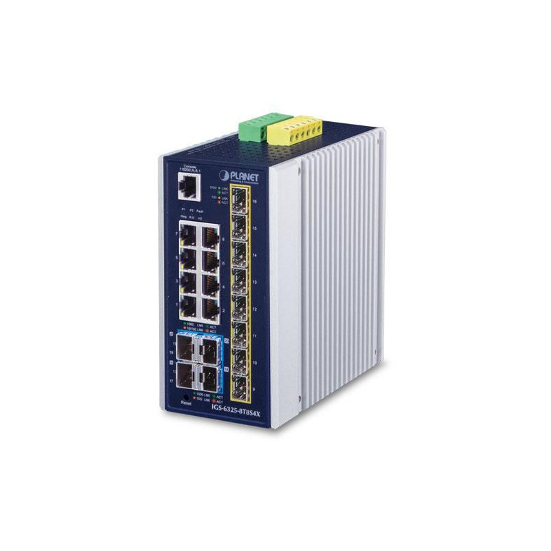IP30 Industrial L3 8-Port