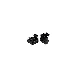 M5 Cage Nuts - 100 Pack Black