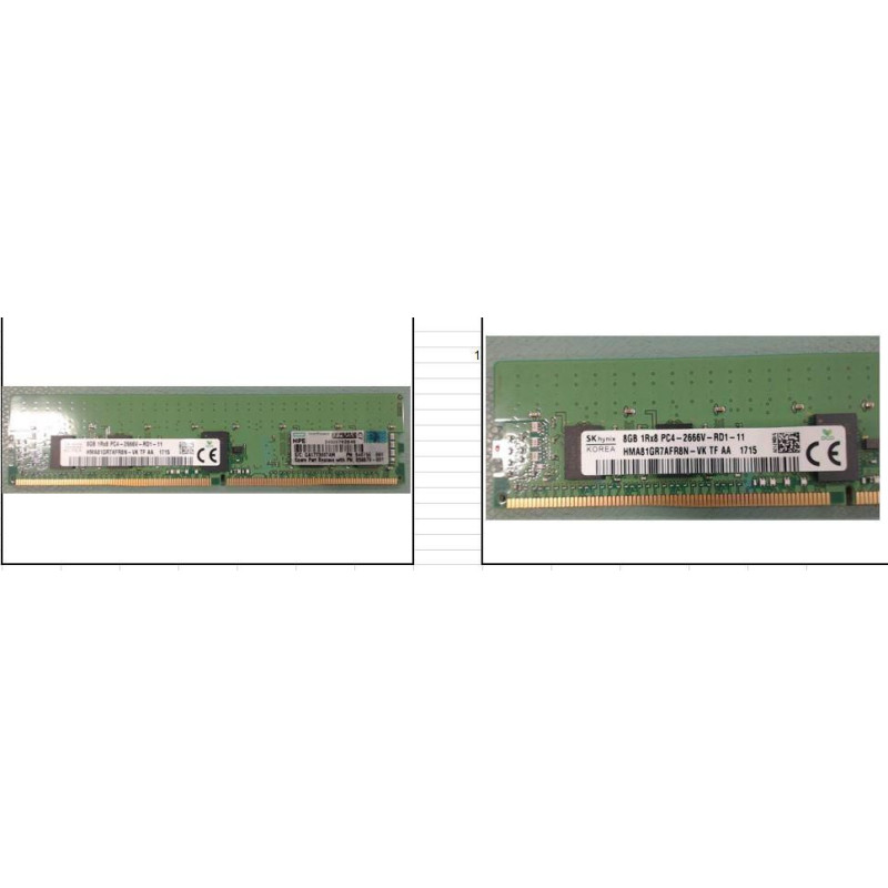 8GB PC4-2666V-R, registered