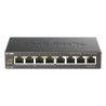 Switch/8xG+F+ENet RJ45 19" PoE