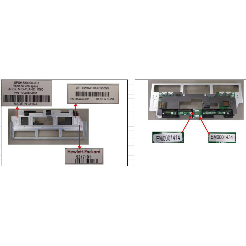 Midplane for HPE Apollo 4510