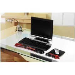 Duo Gel Mouse Pad Black/Red