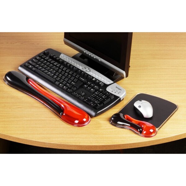Duo Gel Mouse Pad Black/Red