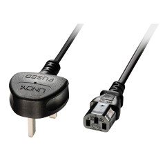 2M Uk To Iec C13 Mains Cable