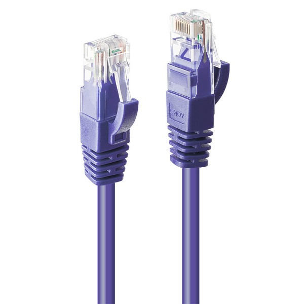0.3M Cat.6 U/Utp Cable, Purple