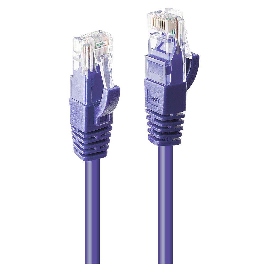 0.3M Cat.6 U/Utp Cable, Purple 0.3M Cat.6 U/Utp Cable, Purple