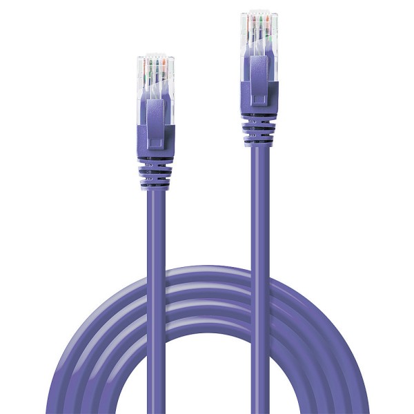 0.3M Cat.6 U/Utp Cable, Purple