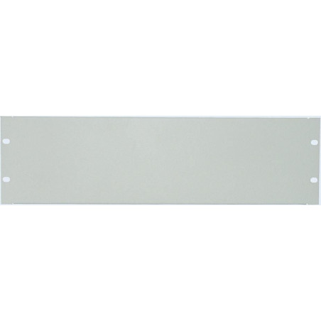 19" Blank Panel, 4U, Grey