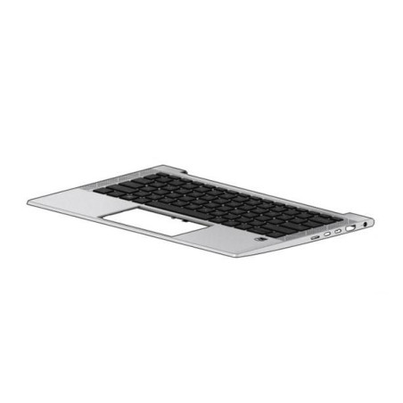TOP COVER W/KB BL SE/FI