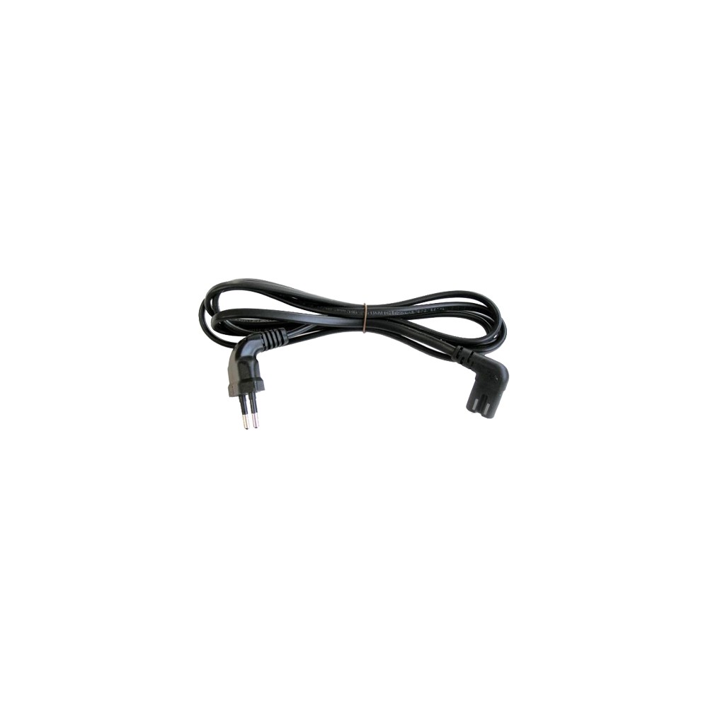 Power cord, 2pin, Angled, Power cord, 2pin, Angled,