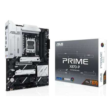 Placa Base Asus Prime X870-P/ Socket AM5/ DDR5/ PCIe 5.0