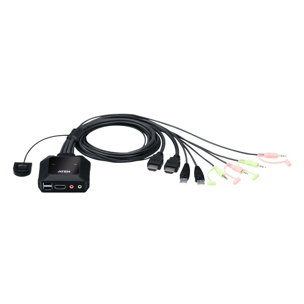 2-Port USB 4K HDMI Cable KVM 2-Port USB 4K HDMI Cable KVM
