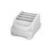 TC21/TC26 Hc White 4-SLOT Battery Charger Supports Both Tc | APLIUM