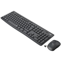 MK295 Silent Wireless Combo GRAPHITE ITA