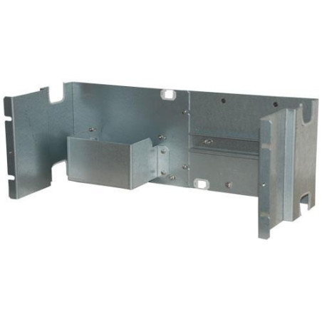 Fitting panel, 19", 2 DIN
