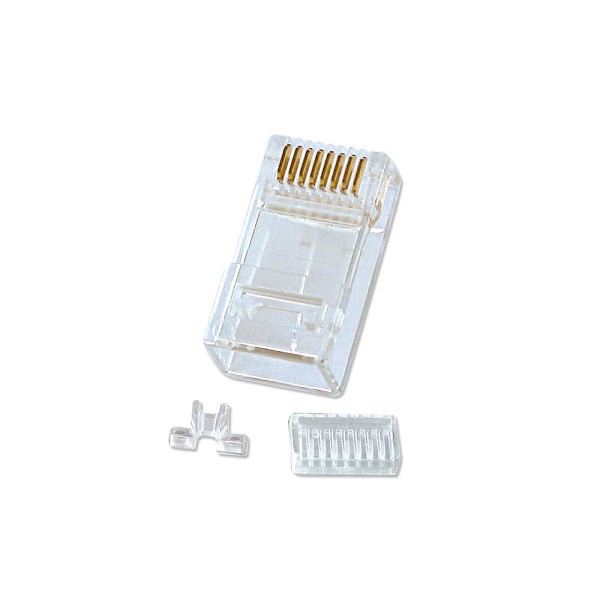 RJ-45 Male Connector, 8 Pin