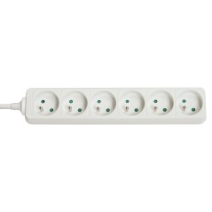 6-Way French Schuko Mains