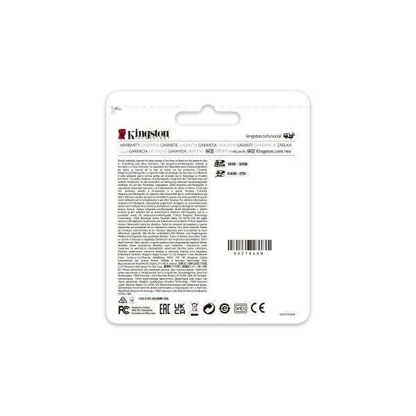 Canvas React Plus 128 Gb Sd