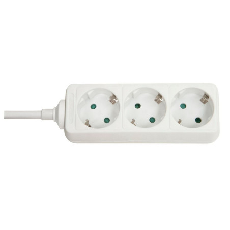 3-Way Schuko Mains Power