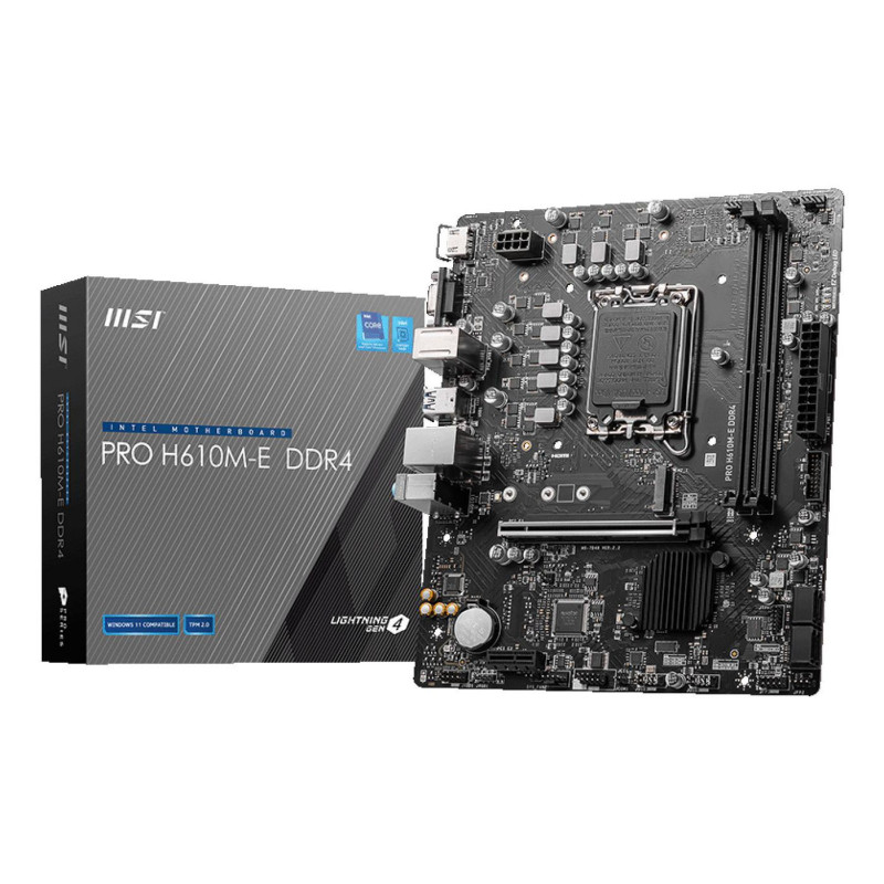 Pro H610M-E Ddr4 Motherboard