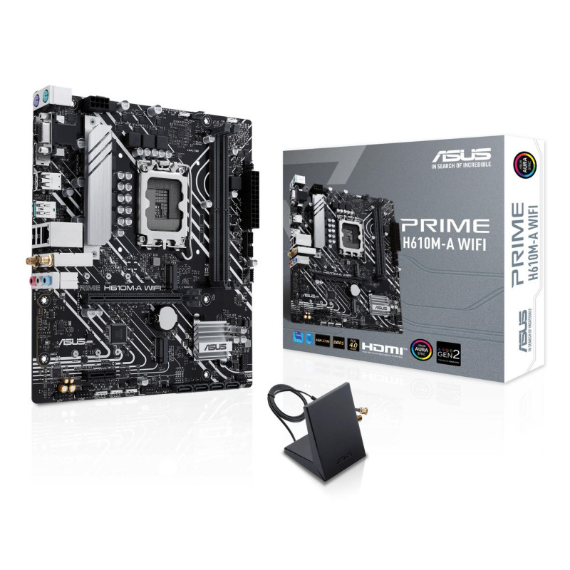 ASUS PRIME H610M-A WIFI Intel H610 LGA 1700 micro ATX | APLIUM