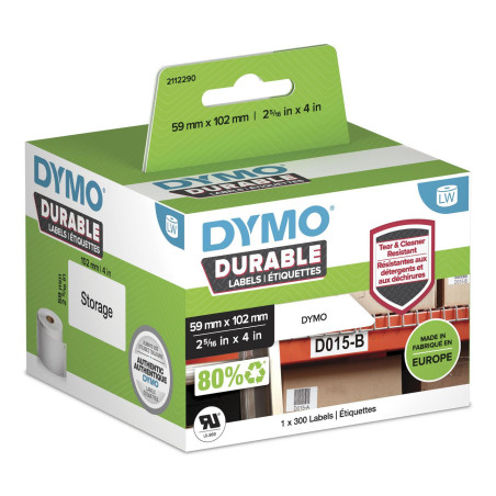 Durable White Self-Adhesive