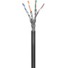 S/FTP CAT6 Outdoor 100m, Black